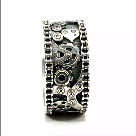 New 925 Silver Novel Electroplated Ring - Picture 4 of 6